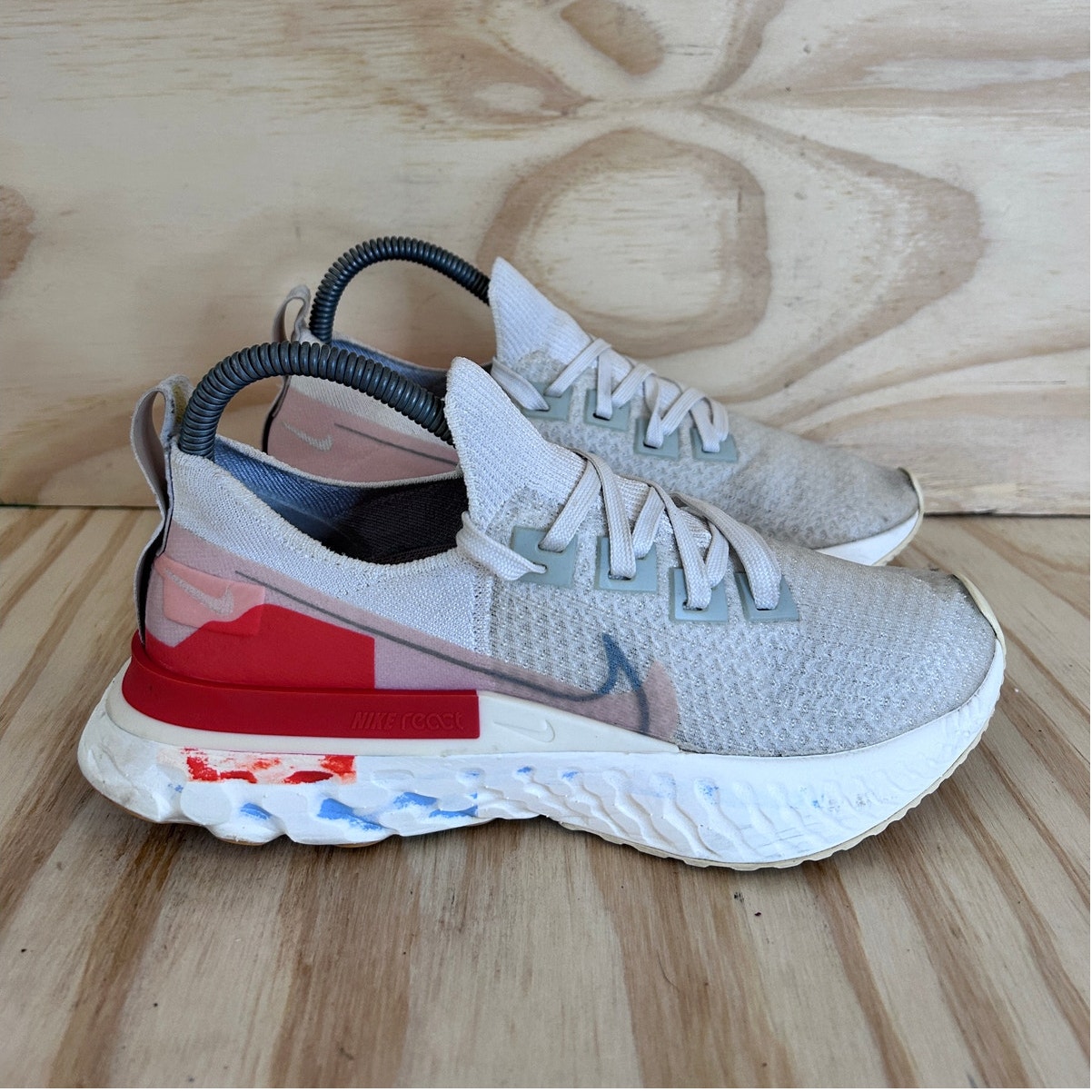 Nike - React Infinity Run Fk - Training Shoes - White - Women's - 8 - Cu0430-001